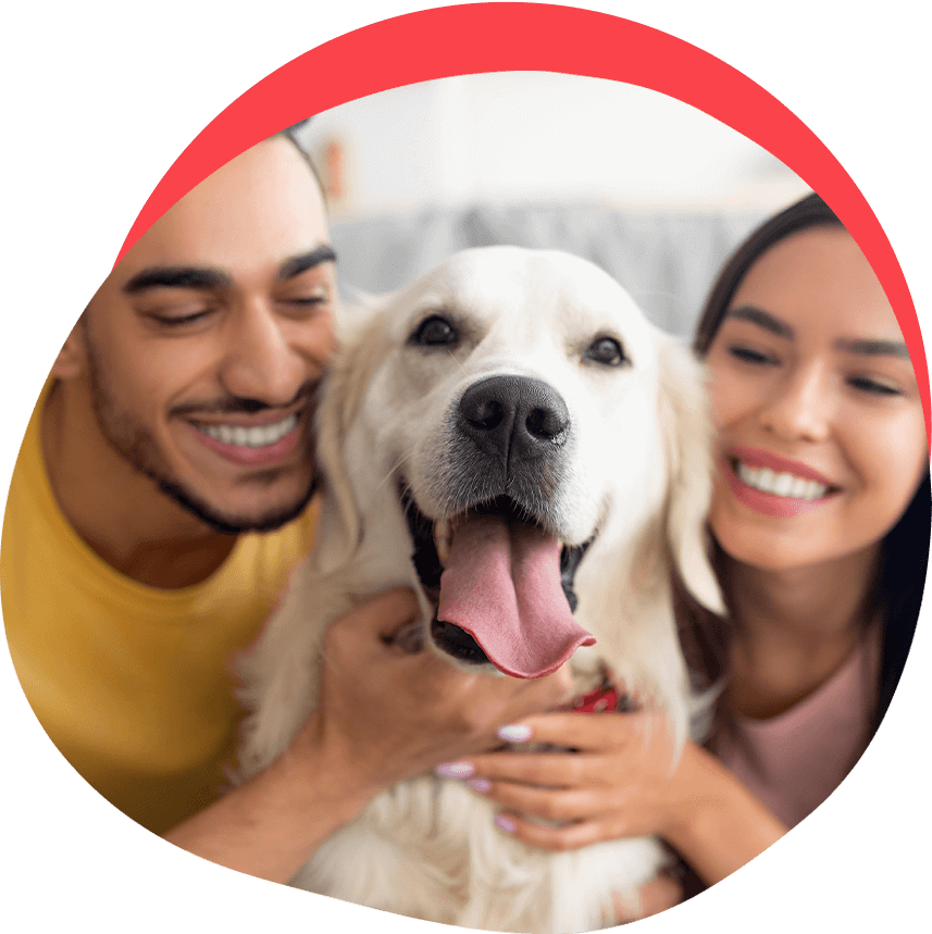 BetterPet Wellness happy dog and owners